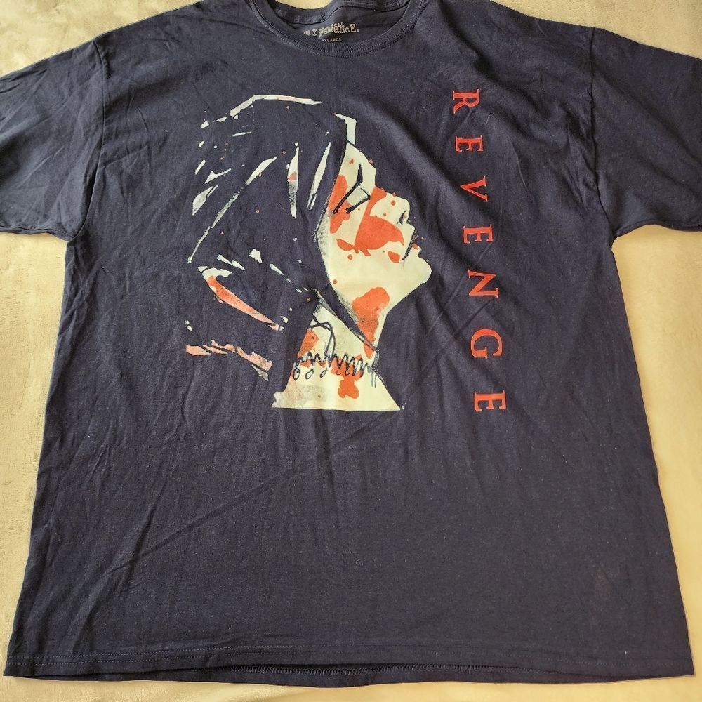 My Chemical Romance Revenge Black Tshirt With Graphics Size Various New